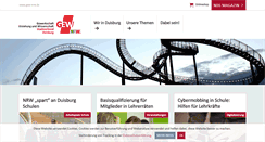 Desktop Screenshot of duisburg.gew-nrw.de
