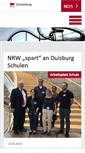 Mobile Screenshot of duisburg.gew-nrw.de
