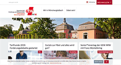 Desktop Screenshot of moenchengladbach.gew-nrw.de