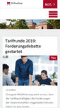Mobile Screenshot of moenchengladbach.gew-nrw.de