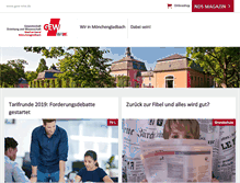 Tablet Screenshot of moenchengladbach.gew-nrw.de